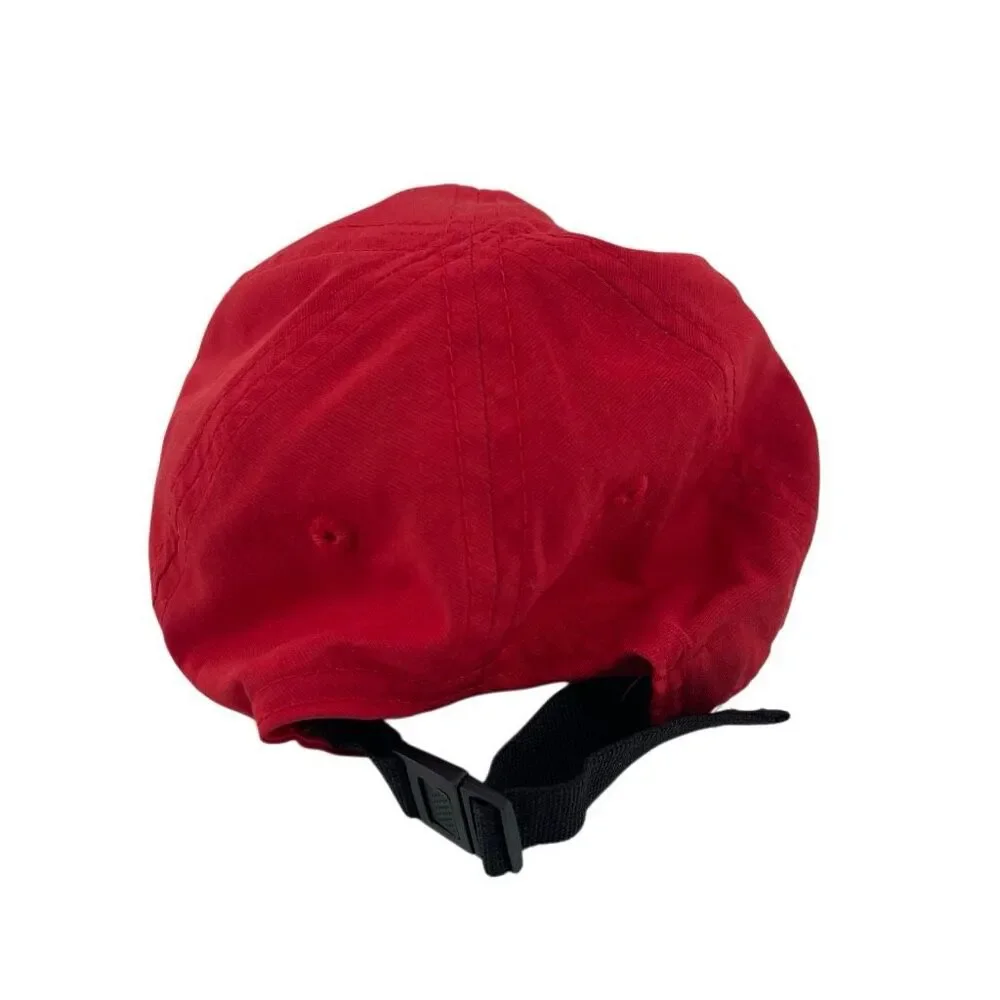 Nike Heritage 86 Kids Red Baseball Cap Hat 4-7 Adjustable Metal Swoosh